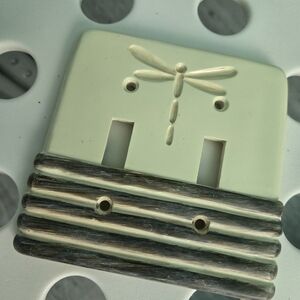 Dragonfly Design Light Switch Cover